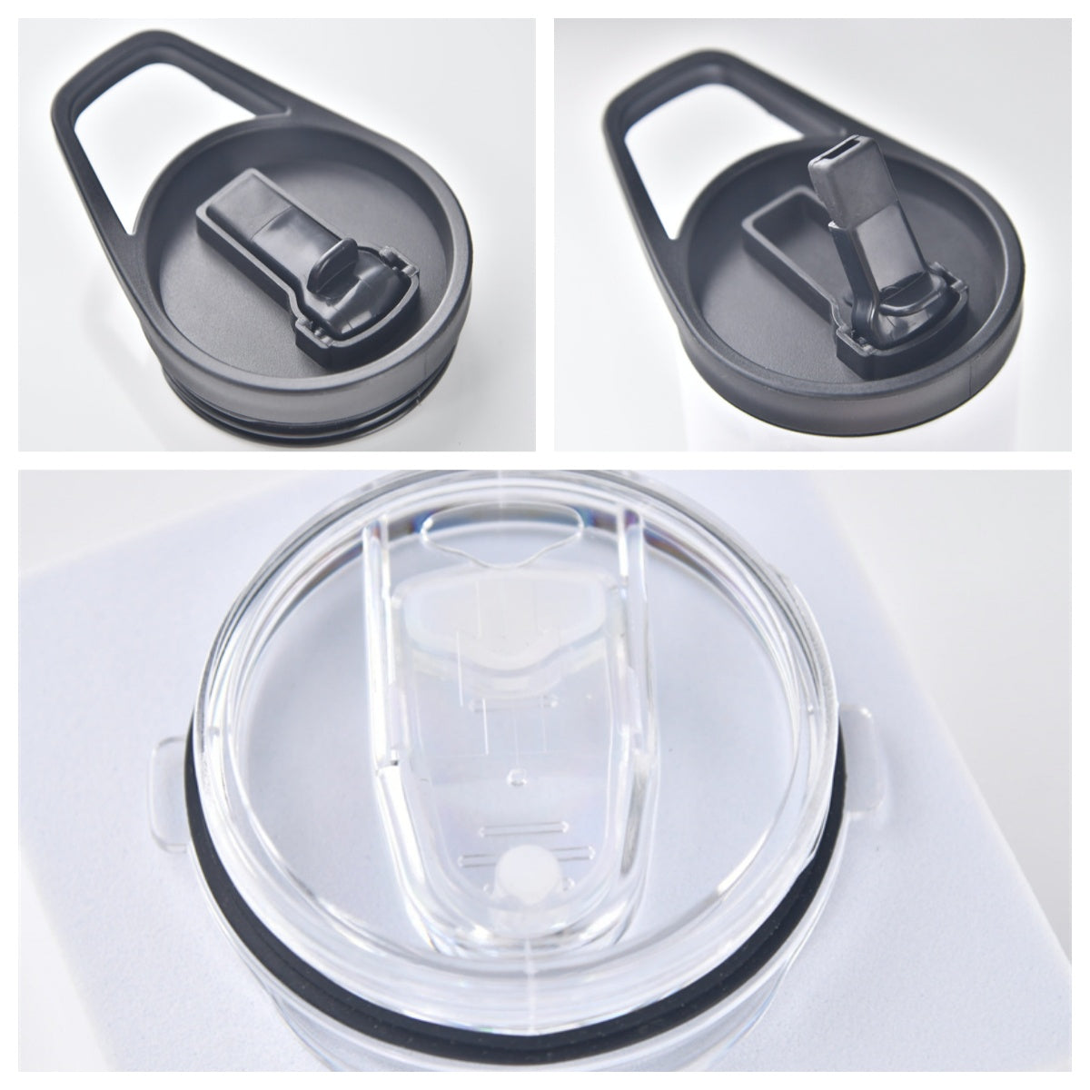 20/30oz Blank Sublimation Tumbler with Portable Handle & Slide Lid (25 Units)