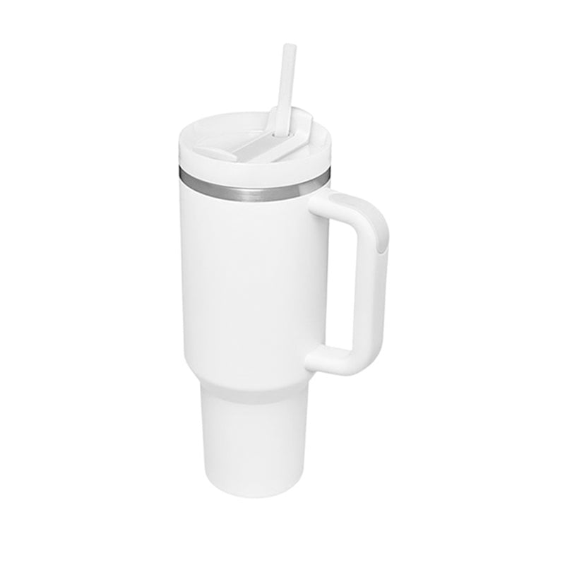 40oz Stainless Steel Stanley Dupe Tumbler 2.0 with Handle for Sublimation (16PCS/Case)