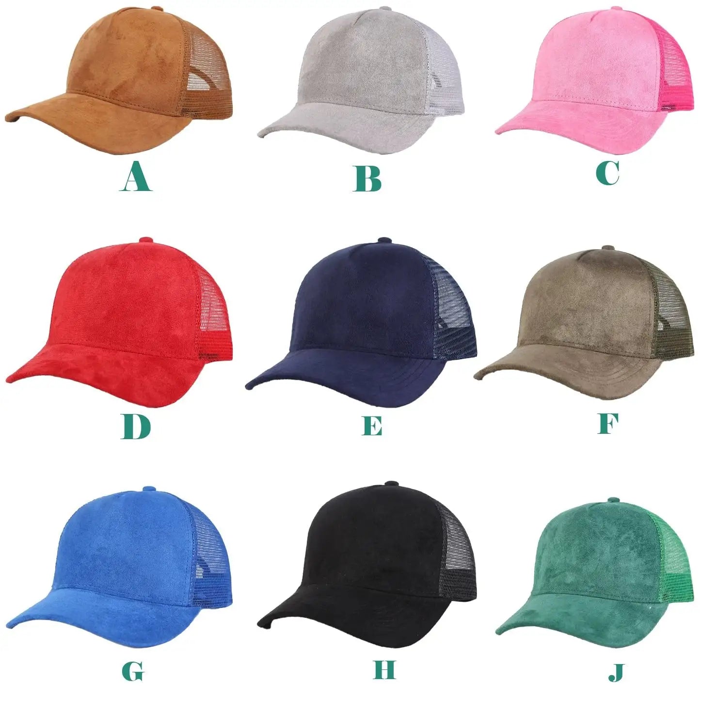 5-Panel Suede Trucker Hats for Laser Engraving Wholesale | Subler