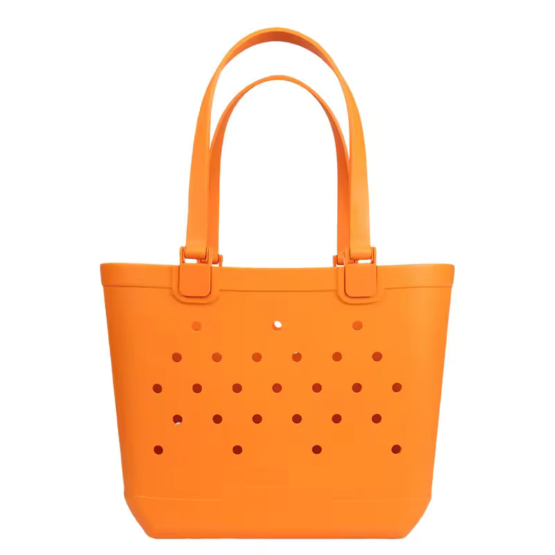 Large Capacity Waterproof EVA Beach Tote Bag – Removable Straps, Durable & Customizable (10PCS))