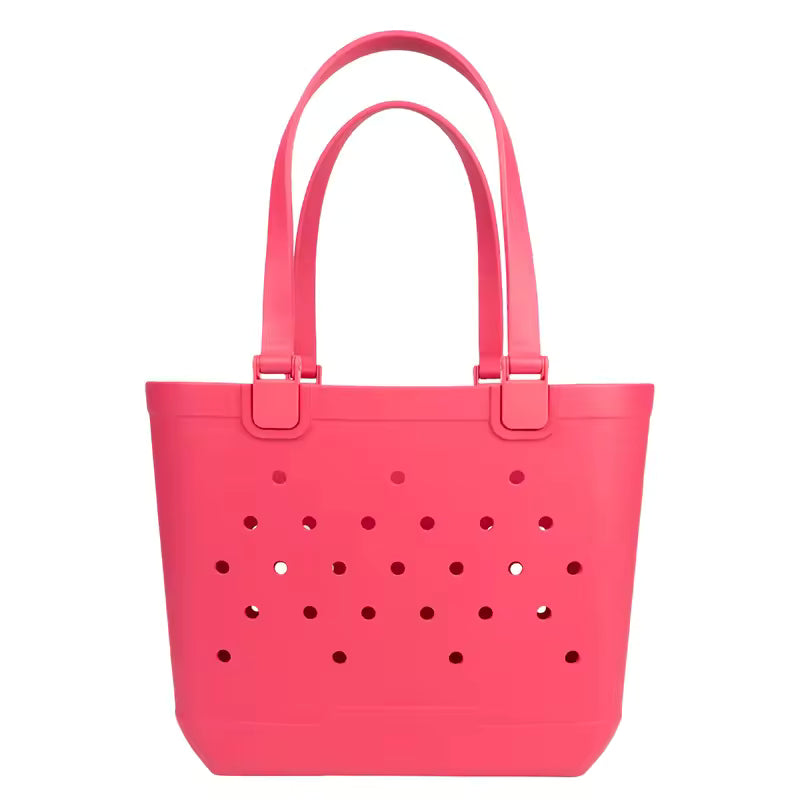 Large Capacity Waterproof EVA Beach Tote Bag – Removable Straps, Durable & Customizable (10PCS))