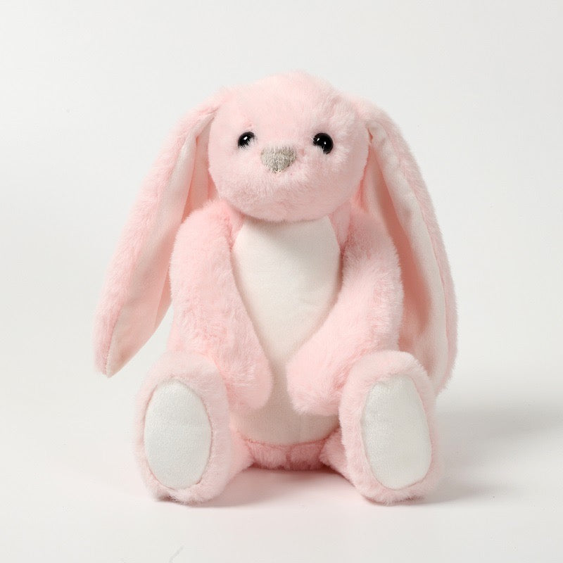 Long-Ear Bunny Plush Toys for Easter 2 Styles Mixed (25PCS Bulk)