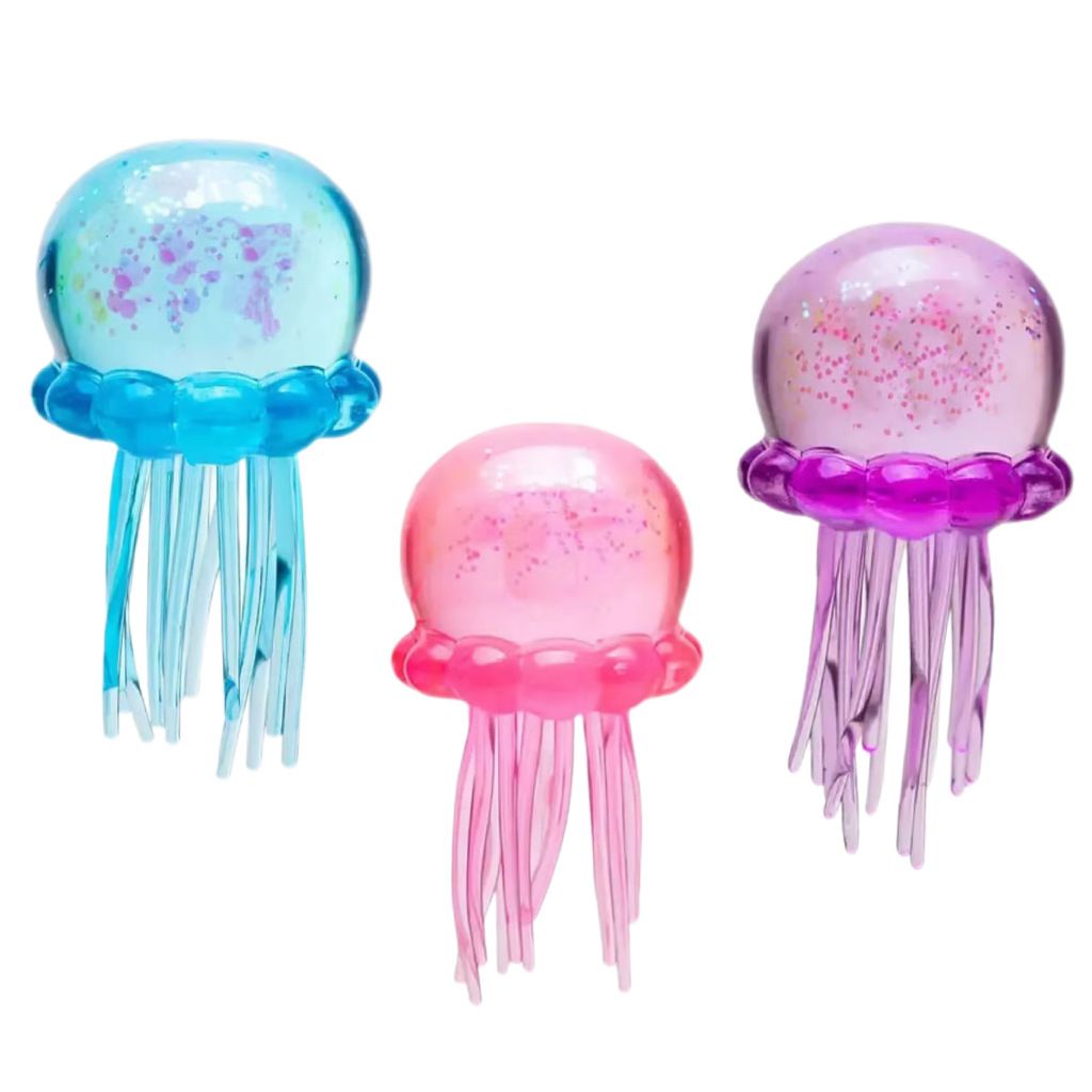 NeeDoh Jelly Squish Jellyfish Fidget Stress Relief Toys 80pcs