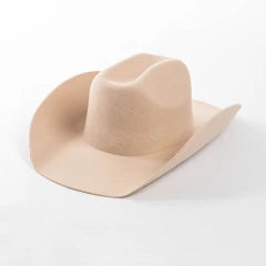 Premium Pure Wool Western Cowboy Hat - Classic Wide Brim Fedora | Wholesale MOQ 20PCS