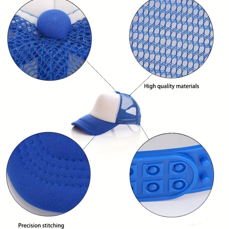 2025 NFL Sublimation Blank Trucker Snapback Hat, Adjustable Mesh Baseball Cap, Bulk Customizable