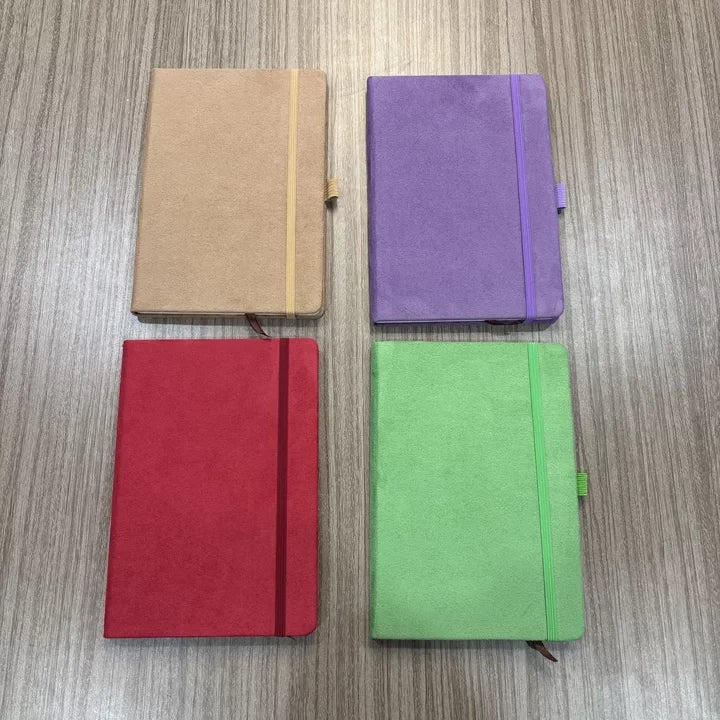 Wholesale A5 vegan suede Notebook for burning art