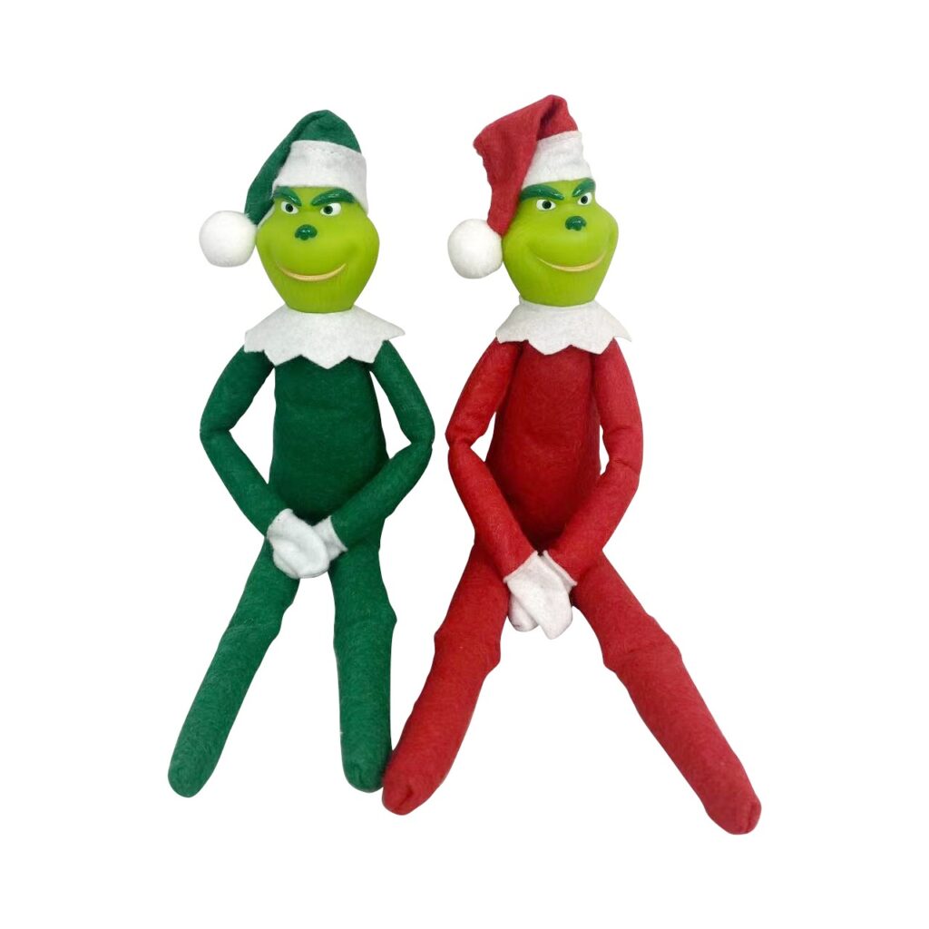 200pcs Grinch Plush Doll Hanging Christmas Ornament Wholesale | Subler