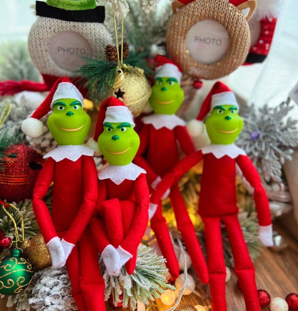200pcs Grinch Plush Doll Hanging Christmas Ornament Wholesale | Subler