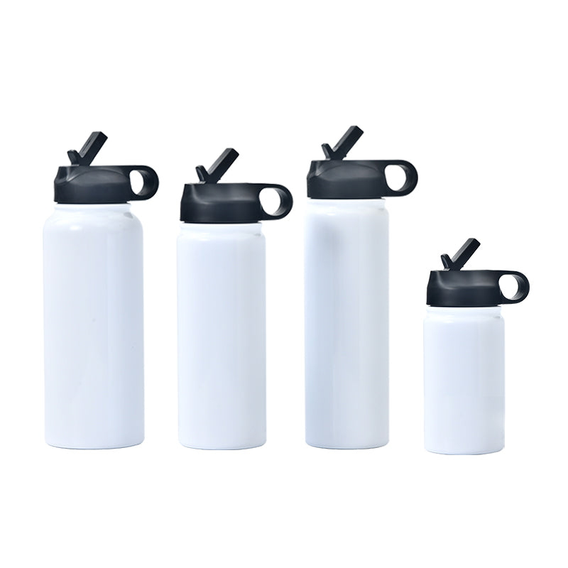 12/18/22/32oz Sublimation Stainless Steel Sports Water Bottle Flask (25PCS Bulk)