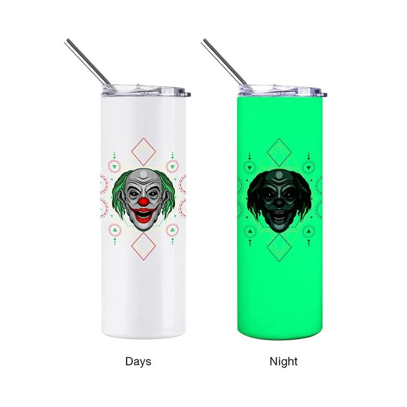 20oz Glow-in-the-Dark Blank Sublimation Tumbler for Wholesale (25PCS Case)