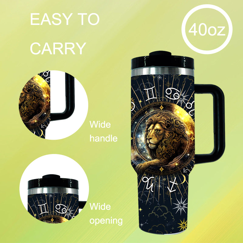 40oz Zodiac Constellations Tumbler Personalized Birthday Gift for Wholesale (20PCS)