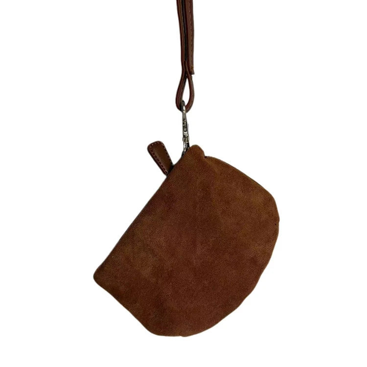 Ins-Style vegan Suede Coin Purse