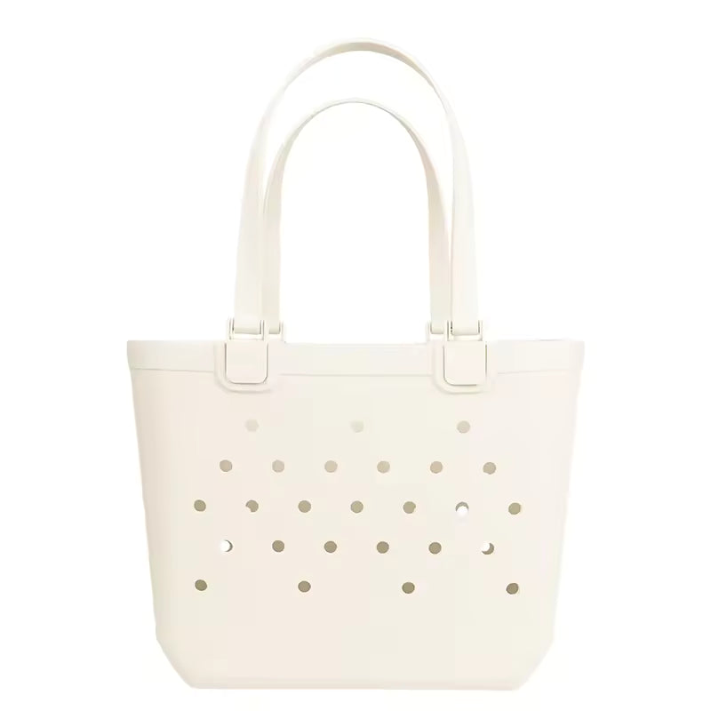 Large Capacity Waterproof EVA Beach Tote Bag – Removable Straps, Durable & Customizable (10PCS))