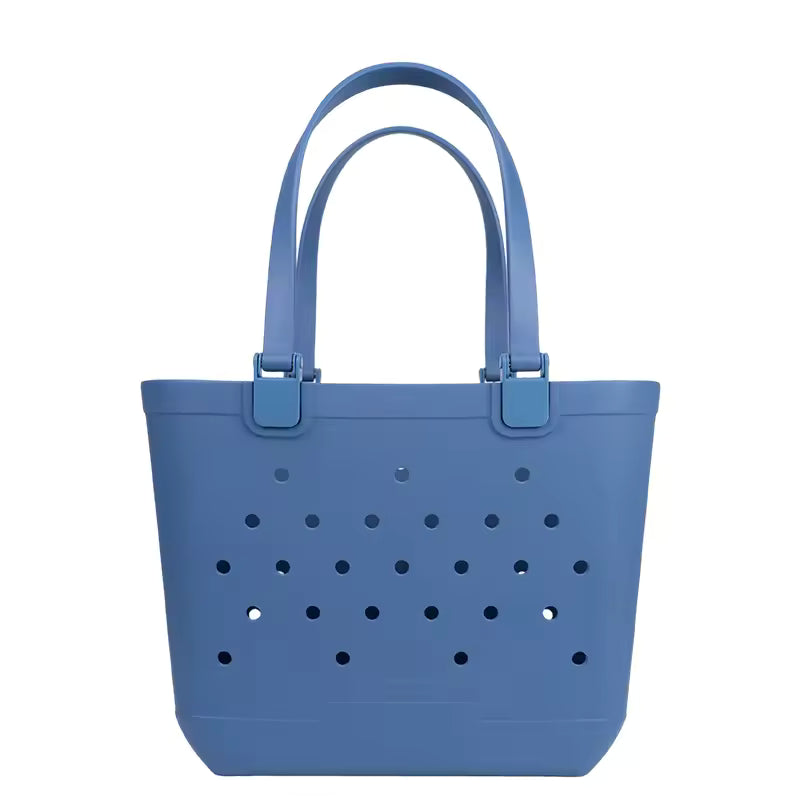 Large Capacity Waterproof EVA Beach Tote Bag – Removable Straps, Durable & Customizable (10PCS))