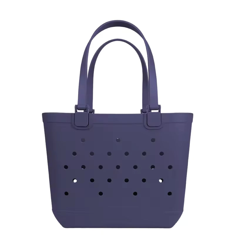 Large Capacity Waterproof EVA Beach Tote Bag – Removable Straps, Durable & Customizable (10PCS))