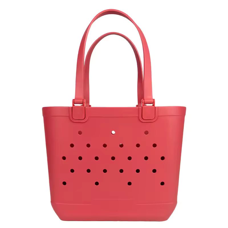Large Capacity Waterproof EVA Beach Tote Bag – Removable Straps, Durable & Customizable (10PCS))