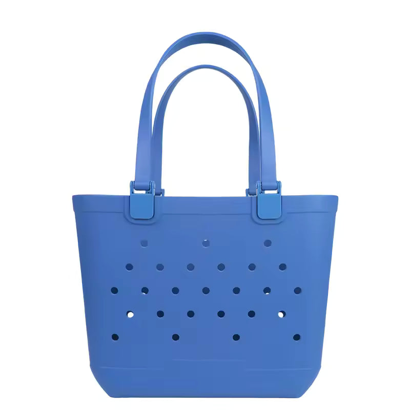 Large Capacity Waterproof EVA Beach Tote Bag – Removable Straps, Durable & Customizable (10PCS))