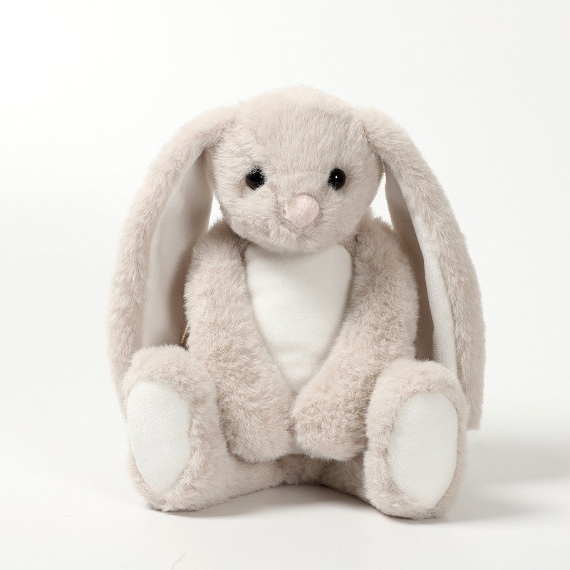 Long-Ear Bunny Plush Toys for Easter 2 Styles Mixed (25PCS Bulk)