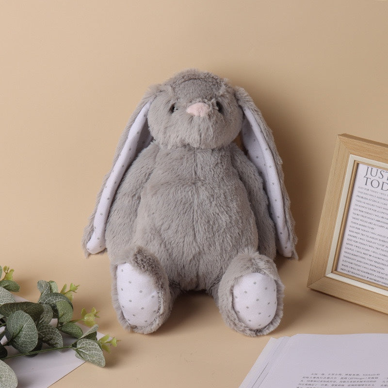 Long-Ear Bunny Plush Toys for Easter 2 Styles Mixed (25PCS Bulk)