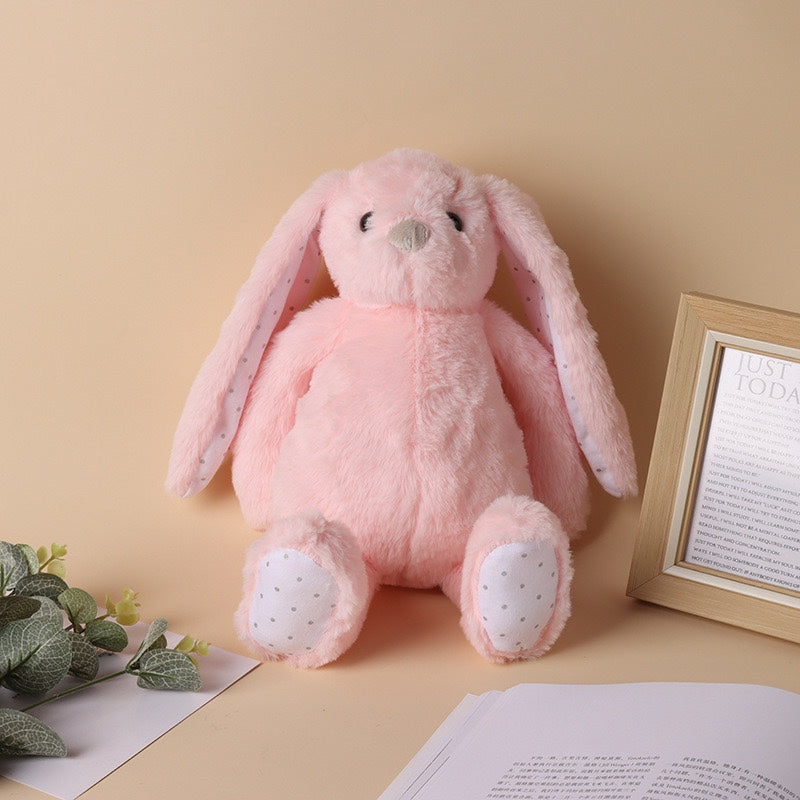 Long-Ear Bunny Plush Toys for Easter 2 Styles Mixed (25PCS Bulk)