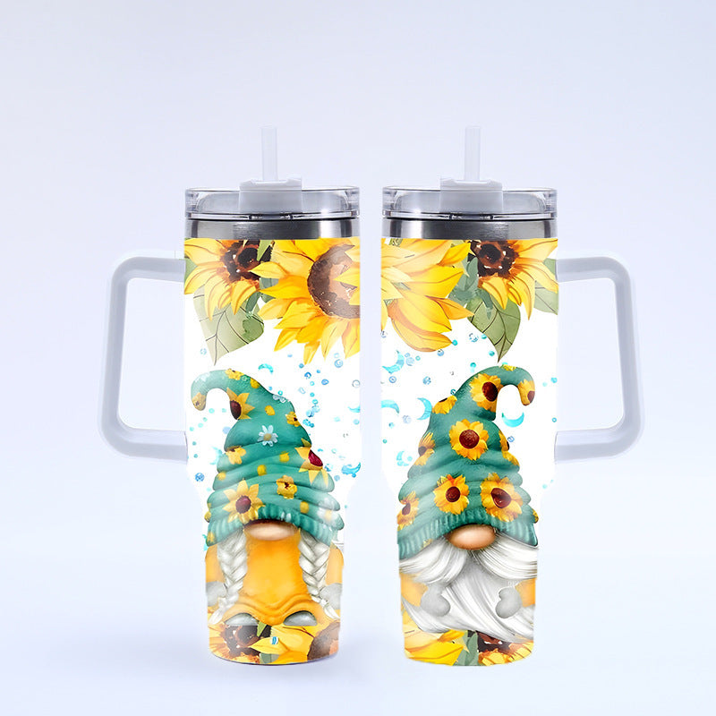 Christmas Gifts 40 oz Tumbler with Handle and Straw Lid 20pcs