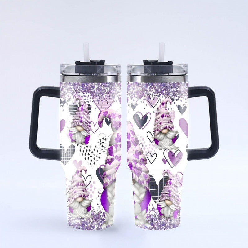 Christmas Gifts 40 oz Tumbler with Handle and Straw Lid 20pcs