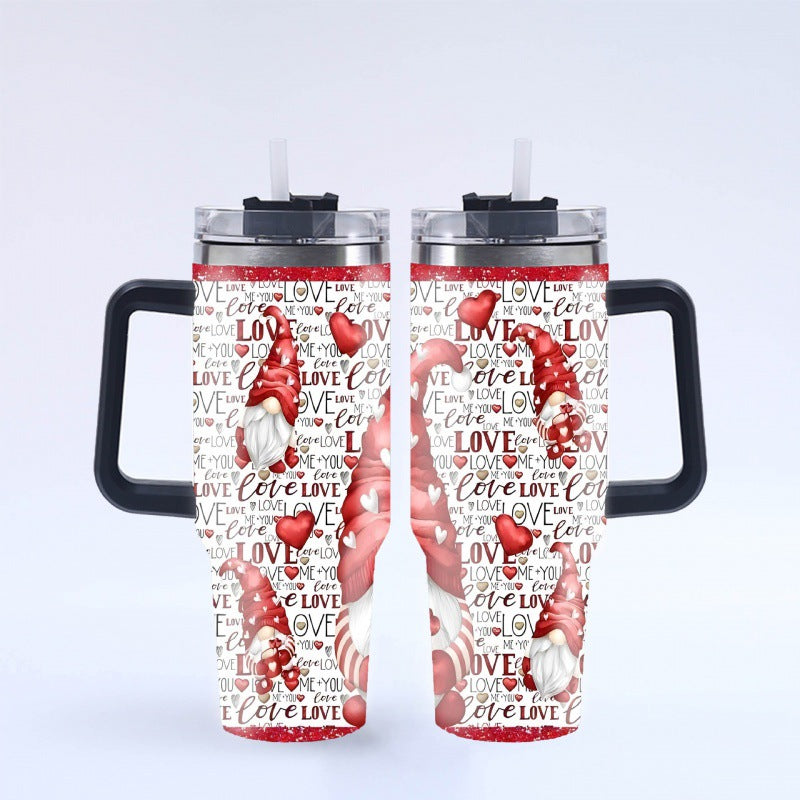 Christmas Gifts 40 oz Tumbler with Handle and Straw Lid 20pcs