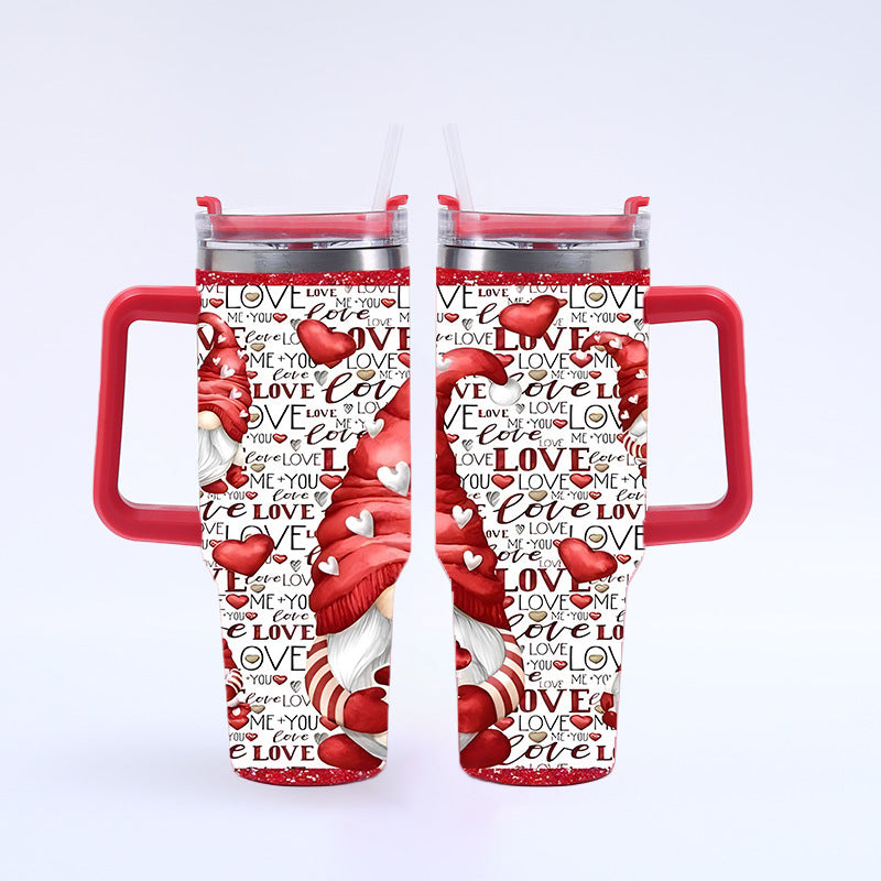 Christmas Gifts 40 oz Tumbler with Handle and Straw Lid 20pcs