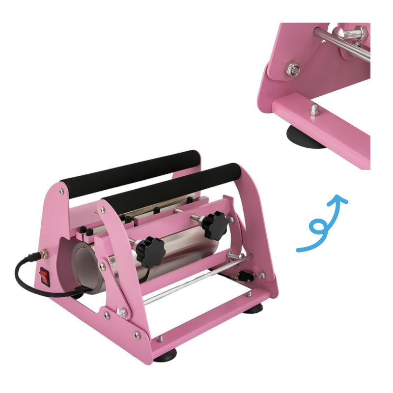 Sublimation Heat Press Machine for 40oz Car Cups Tumblers and Mugs