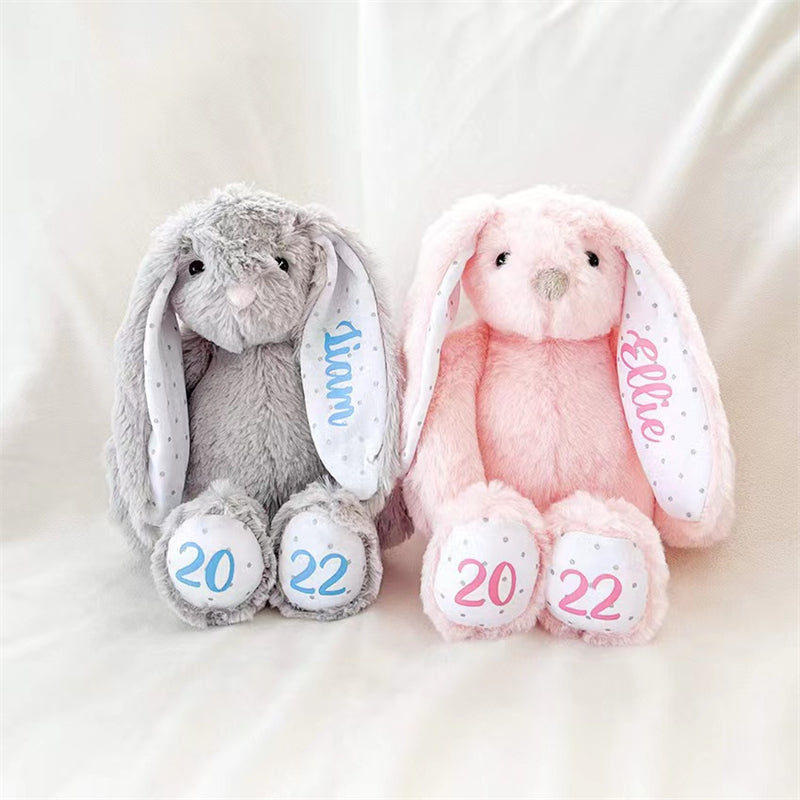 Sublimation Long Ear Bunny Plush Toys for Easter (25PCS/Case)