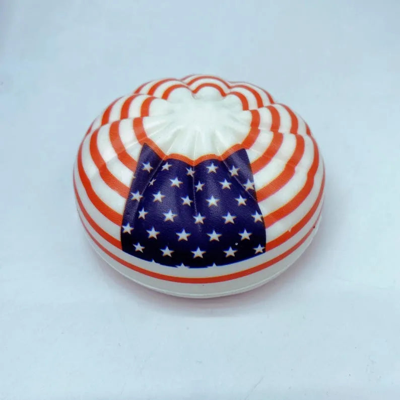 USA Themed Squishy Dumplings American Liberty Stress Relief Toy 72pcs