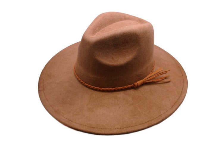 30 pcs Vegan Suede Hat Blank, Hat for Burning, Hat Pyrography, Fedora Hat, Wide Brim Hat, Hat for Engraving