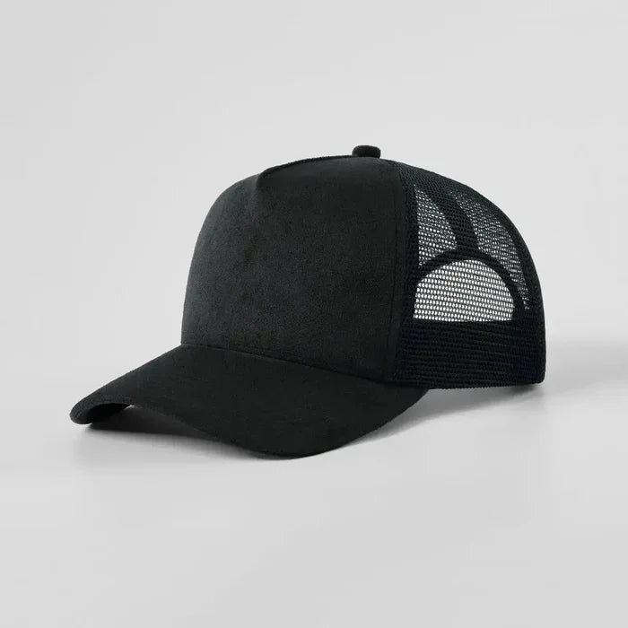 5-Panel Suede Trucker Hats for Laser Engraving Wholesale | Subler