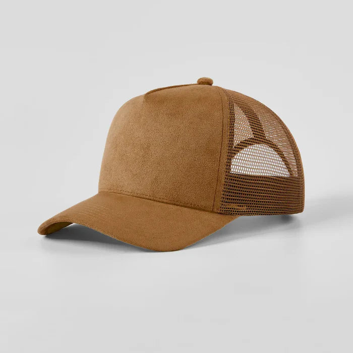 5-Panel Suede Trucker Hats for Laser Engraving Wholesale | Subler