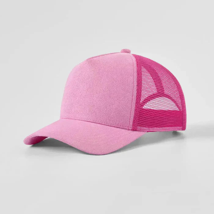 5-Panel Suede Trucker Hats for Laser Engraving Wholesale | Subler